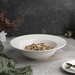 Тарелка глубокая 1000 мл d 27 см h8 см белая фарфор P.L. Proff Cuisine [3]