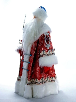 Кукла фарфоровая под елку Дед Мороз