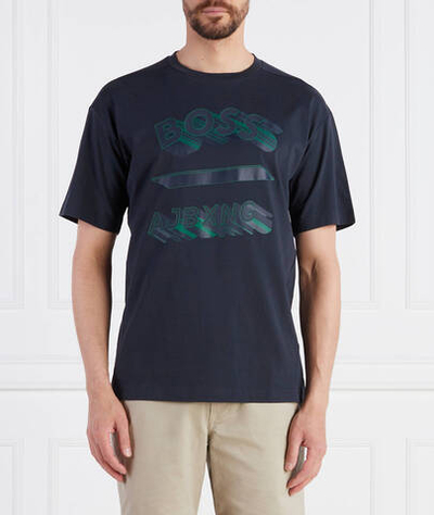 Футболка Boss x AJBXNG Talboa AJ 1 BOSS GREEN - темно-синий(50488834)