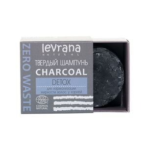 Твердый шампунь Charcoal детокс, 50 гр.