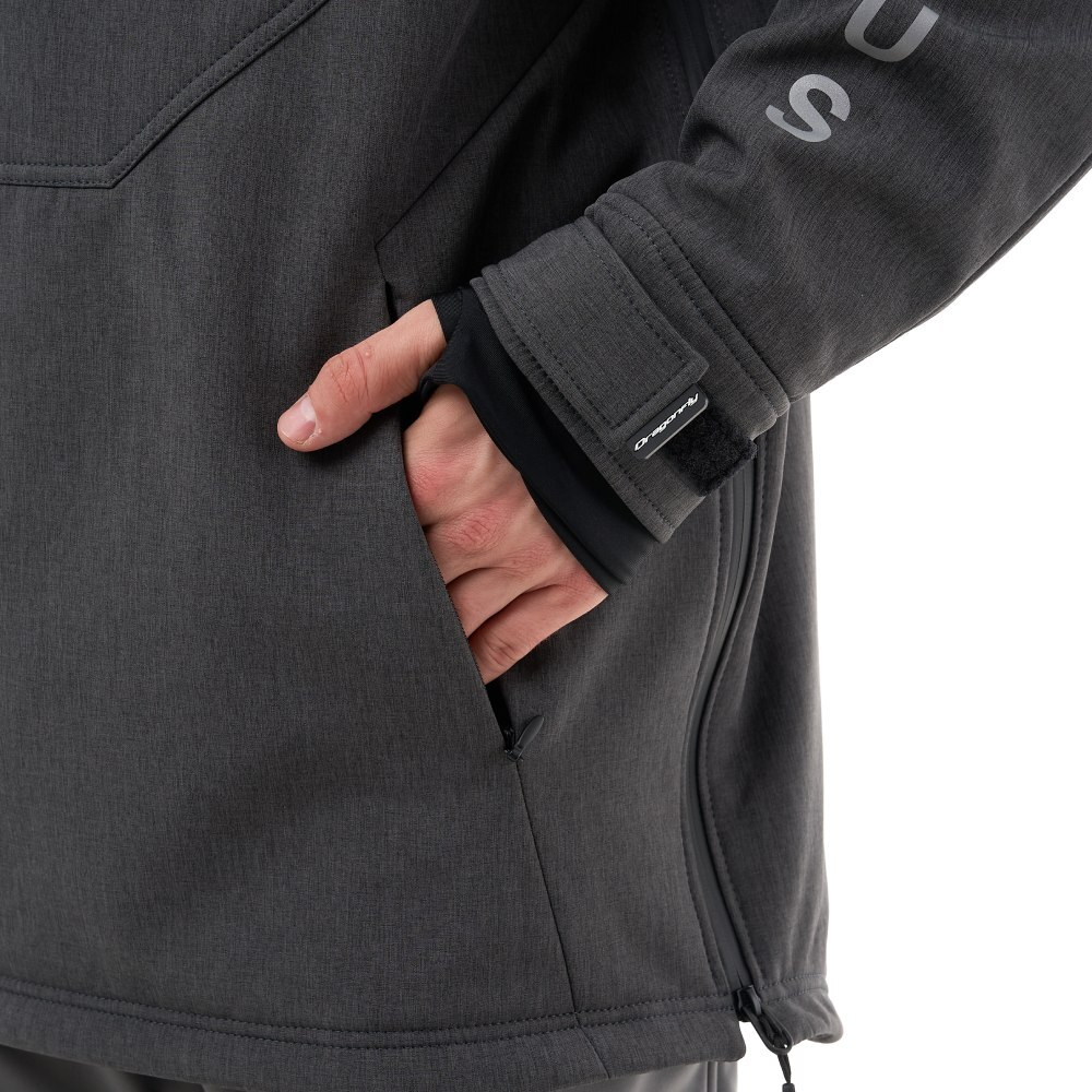 КУРТКА-АНОРАК СНОУБОРДИЧЕСКАЯ DRAGONFLY UKTUS MAN GRAPHITE MELANGE