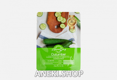 Маска тканевая с экстрактом огурца 27 мл Grace Day