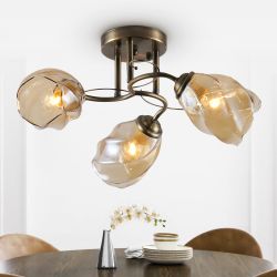 Люстра Rivoli Bruna 9130-303 3 х Е27 40 Вт модерн | Лайт