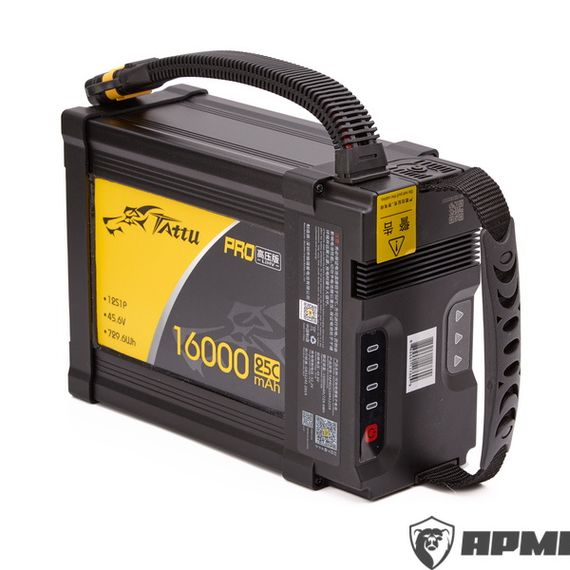 Аккумулятор TATTU PRO Smart 12S 16000мАч 45,6В 25C