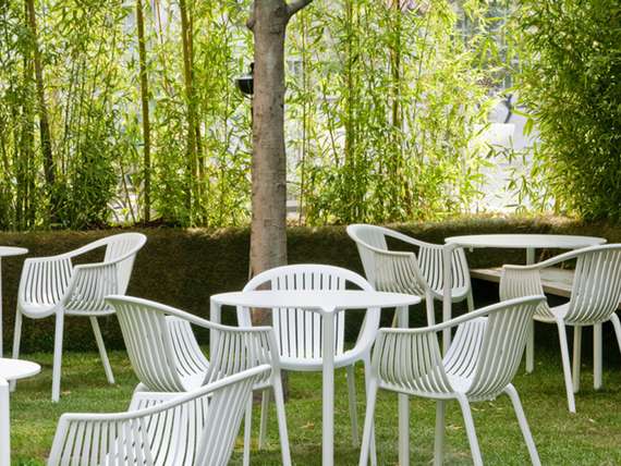 Стул пластиковый Tatami, белый