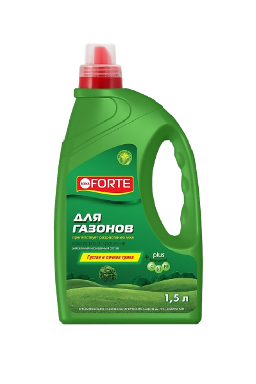 УДОБРЕНИЕ ЖИДКОЕ BONA FORTE для голубых гортензий и декор кустарников 1,5л