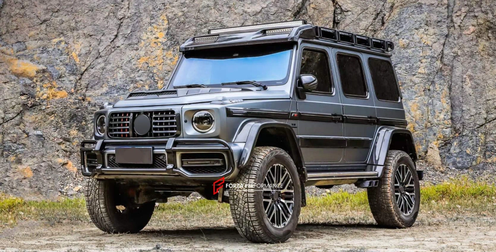 Обвес и лифт-комплект с портальными мостами для Mercedes-Benz G-Class G63 W464 в 4×4² Мерседес Гелик гелентваген