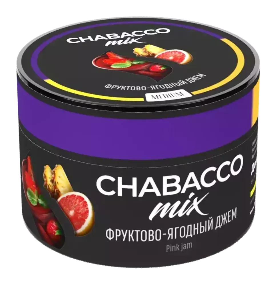 Chabacco Strong - Pink Jam (50g)