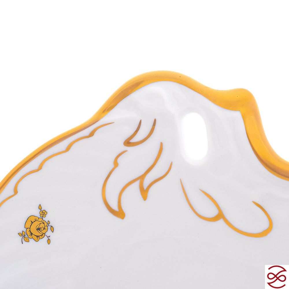 Блюдо Queen's Crown Золотая роза 31 см