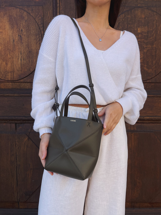 Loewe Mini Puzzle Fold Tote