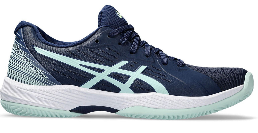 Женские Кроссовки теннисные Asics Solution Swift FF Clay - небесный