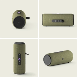 Умная колонка Yandex Стрит Алиса зеленый 30W 2.0 BT/Wi-Fi 10м 3300mAh (YNDX-00030GRN)