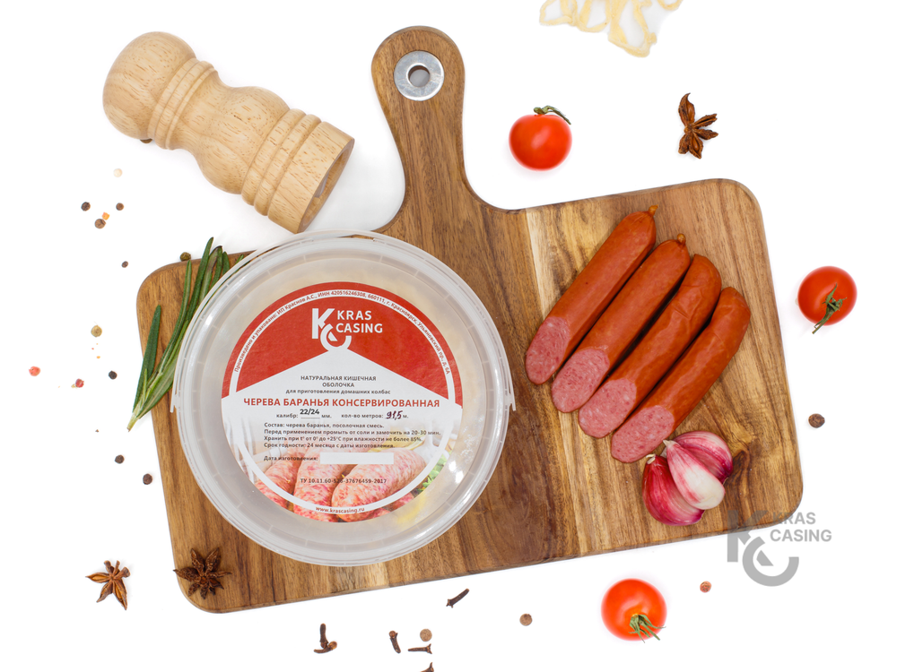 Черева баранья 91,5 м (ведро) Черева баранья 91,5 м (ведро)