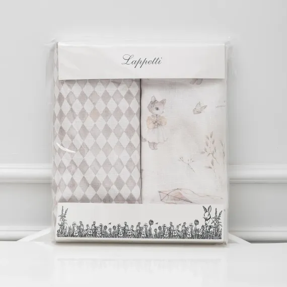 Набор муслиновых пеленок Lollycottons Винтаж