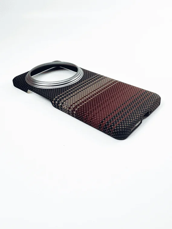 Карбоновый чехол для XiaoMi 15 Ultra с MagSafe Закат (Sunset)