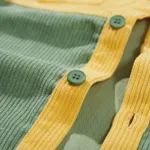 Рубашка YMKASHIX Velvet Button Зеленая