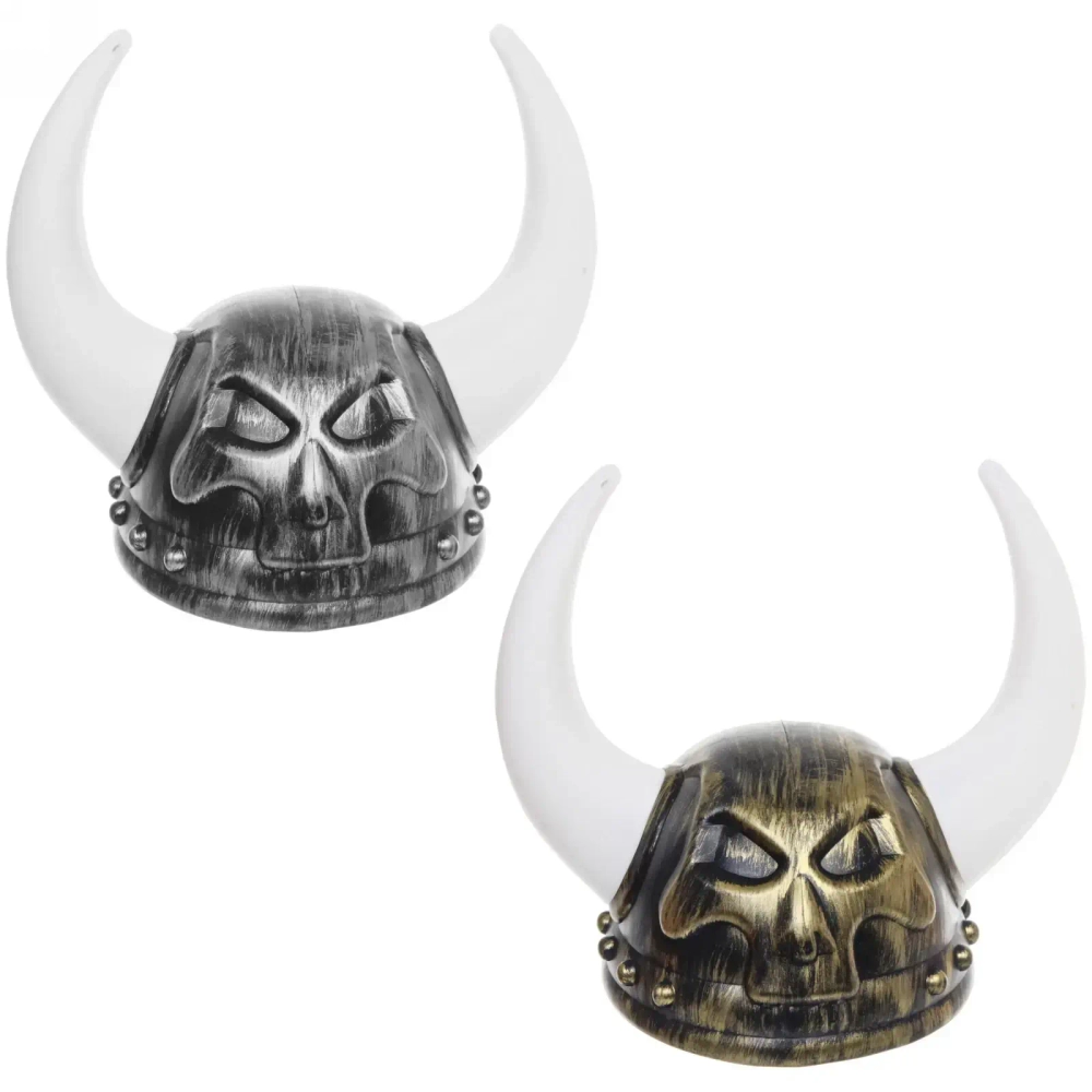 Карнавальный аксессуар «Шлем викинга с рогами» 20 см