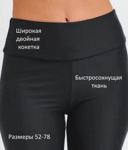 Леггинсы купальные 17184 черные