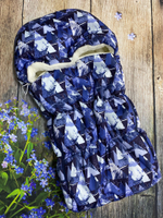 Комплект на выписку новорожденного "Зефирка" (2 предмета) (Цвет: Синий)