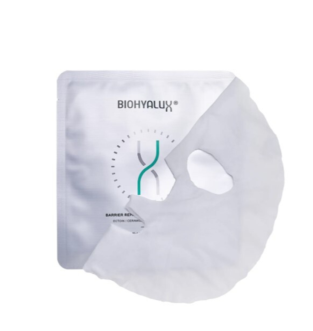 Маска для интенсивного восстановления, защиты и укрепления кожи| BIOHYALUX Barrier Repairing and Restoring Mask, 5 масок