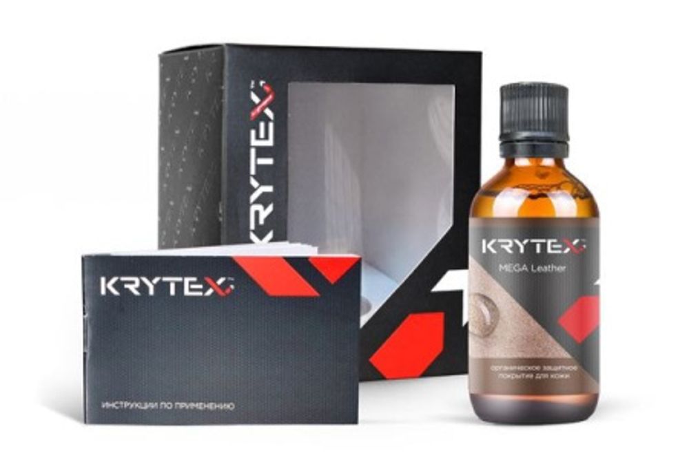 KRYTEX MEGA Leather Органическое защитное покрытие для кожи, 50мл