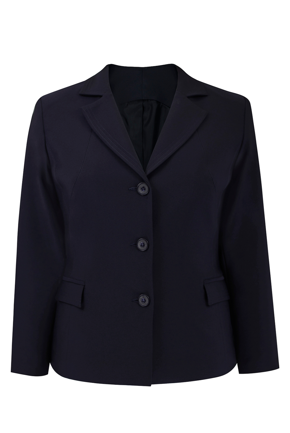 Жакет женский 1948АП, Тёмно тёмно син #70ТТСи041948АП