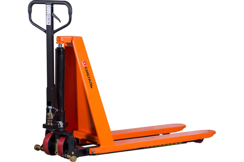 Тележка складская гидравлическая Сибталь, модель ACR-S, 1500 кг,1150 мм с ножничным подъемом