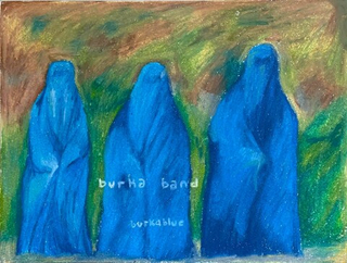 Бурка blue