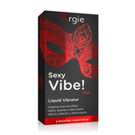 Гель для массажа Orgie с разогревающим и вибрирующим эффектом 15 мл