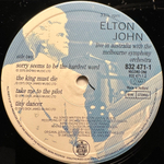 Elton John - Live In Australia With The Melbourne Symphony Orchestra 2LP (Голландия 1987г.)