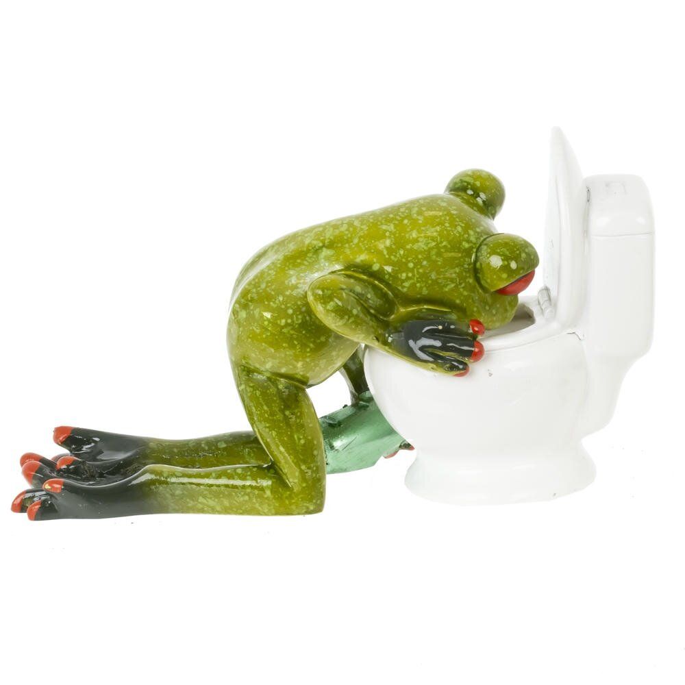 GAEM Фигурка декоративная "Лягушка", L13,5 W5,5 H7,5 см