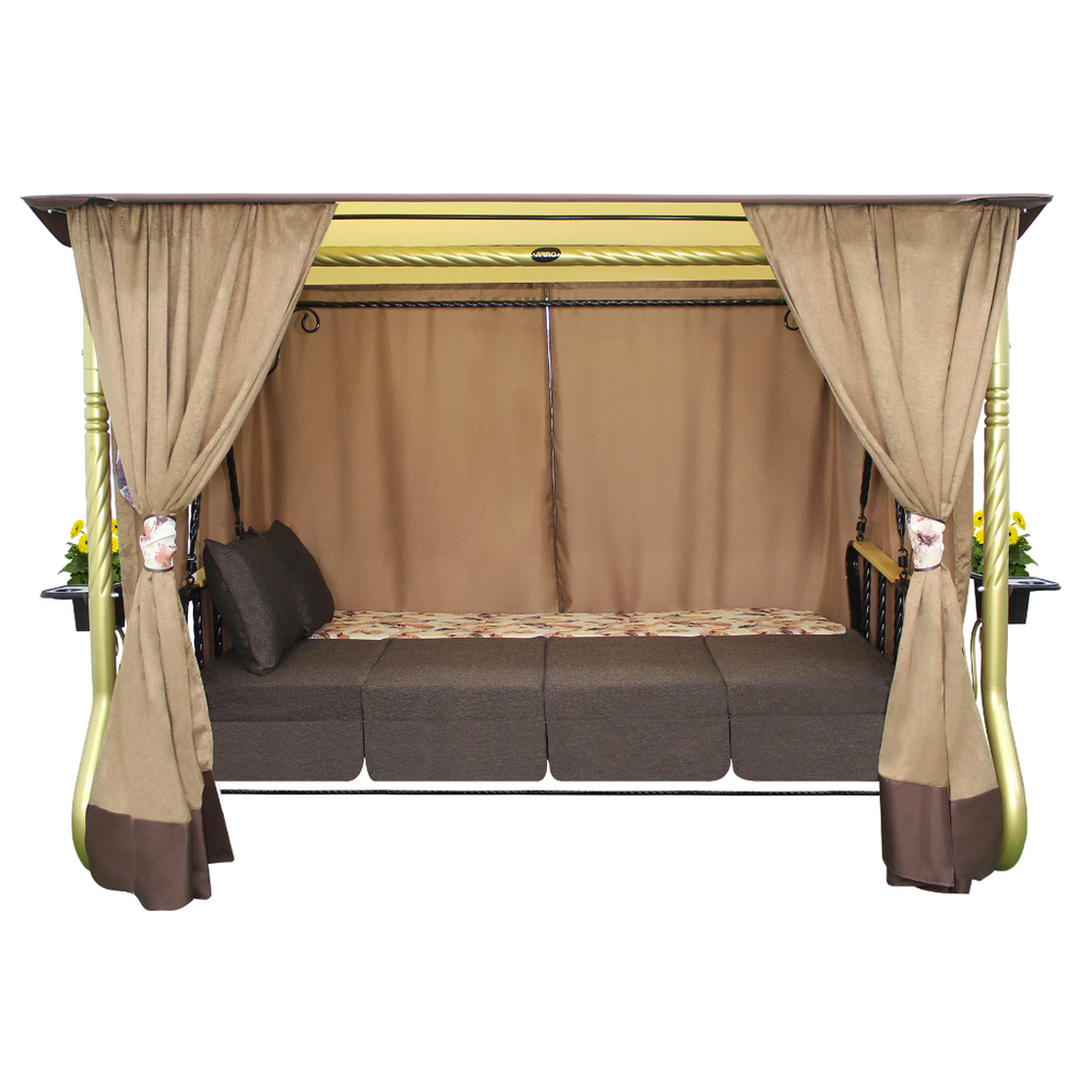 Усадьба золото кровать спереди