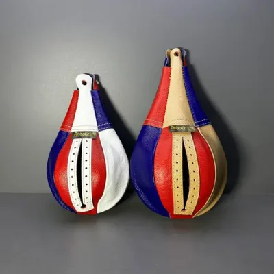 Кожаный цветной Premium чехол для груши силомера Junior