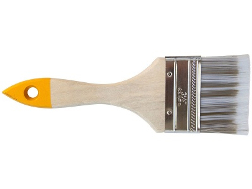 Кисть плоская Хобби искусственная щетина 63мм