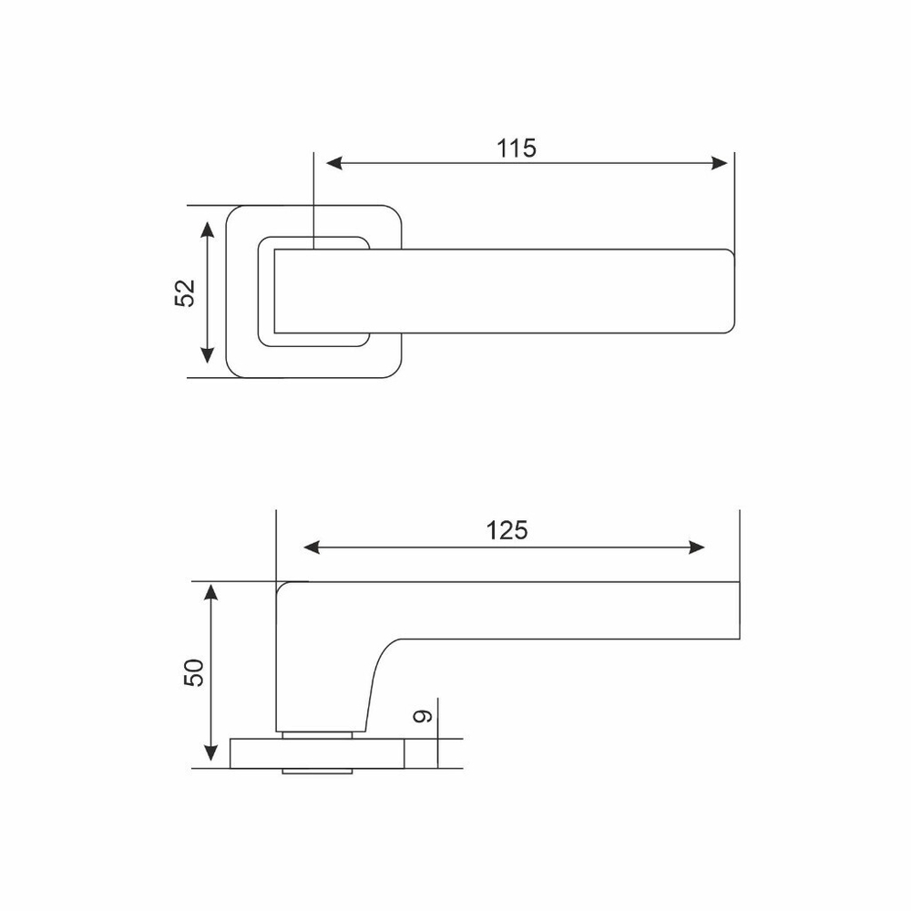 Комплект для двери Аллюр, КОЛОМБО SN+L45-8 SN (2380/S45), 15199, никель матовые