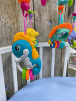 880942/OBL/Карусель - мобиль на кроватку на батарейках в коробке 38,5*10*28/81