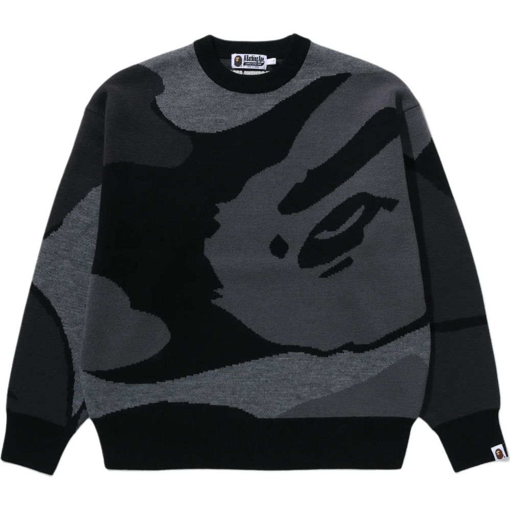 A Bathing Ape Bathing Ape Fw25 Sweater черный