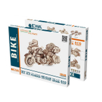 Деревянный конструктор Мотоцикл Байк Туринг (EWA)