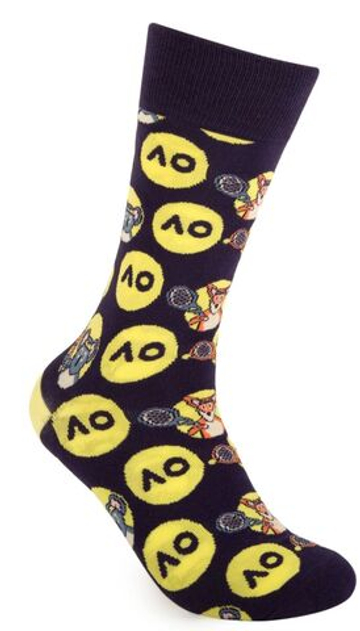 Теннисные носки Australian Open Aussie Animals Cotton - небесный