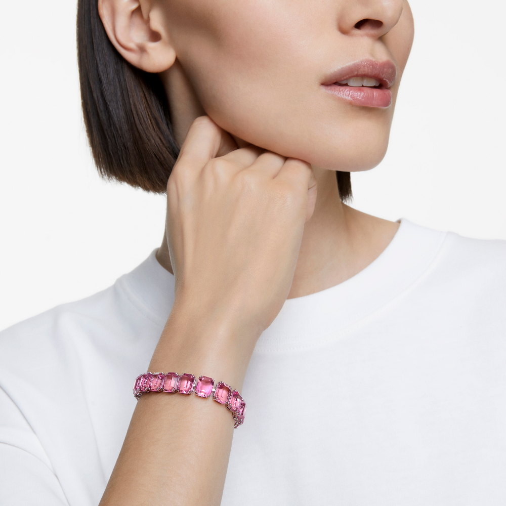 MILLENIA:BRACELET S ROSE/RHS