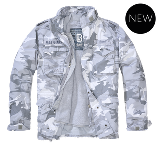 Brandit M65 GIANT JACKET blizzard camo