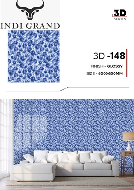 Керамогранит 3D 60х60 glossy-148