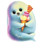 Тетрадь А5 40л в точку "Тюлень и сладкий рожок" (Феникс+)