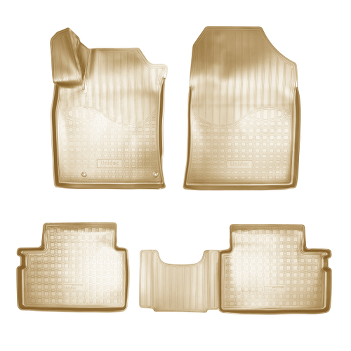 Ковры в салон Norplast/Unidec для Kia Ceed в кузове SW (2019-), Бежевый, арт.NPA11-C43-056-B