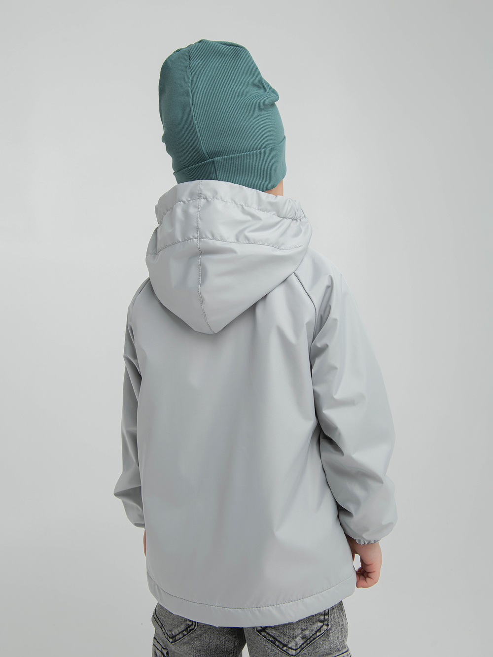 Куртка на флисовой подкладке "Жемчужно-серый"