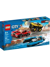Конструктор City 60395 Комбо-гонка машинки