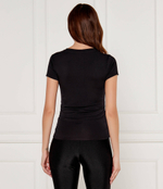 Блузка DOT RUCHED Juicy Couture - черный(JCWCT24311)