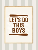 постер 30х40 см в детскую спорт для мальчика