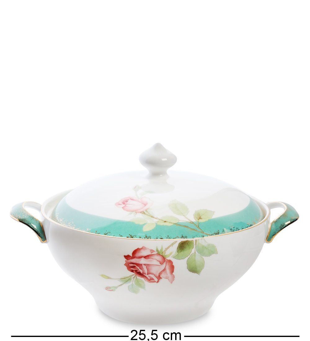 Pavone JK-232 Супница с крышкой «Роза» (Milano Rose  )
