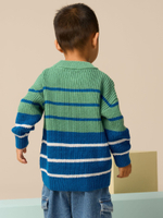 Джемпер для мальчика Next E27-751, Зеленый, Синий